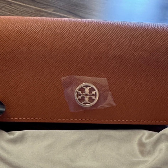 Tory Burch Black and Tan Geometric Sunglasses TY6102 - Picture 5 of 5